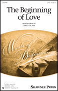 The Beginning of Love Two-Part choral sheet music cover